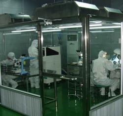 万级/10000级钢化玻璃板洁净棚