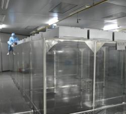 百级/100级防静电网格帘洁净棚