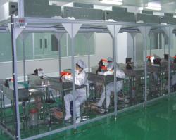 千级/1000级钢化玻璃板洁净棚